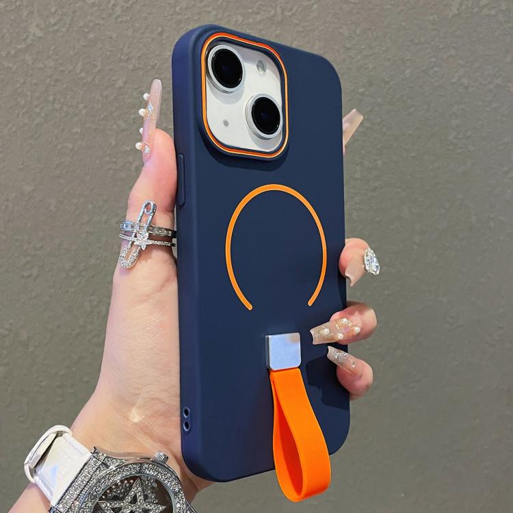 Coque de téléphone magnétique en TPU effet peau avec sangle en silicone, pour iPhone 13, pour iPhone 12 / 12 Pro, pour iPhone 12 Pro Max, pour iPhone 11 Pro Max, pour iPhone 11, pour iPhone 11 Pro
