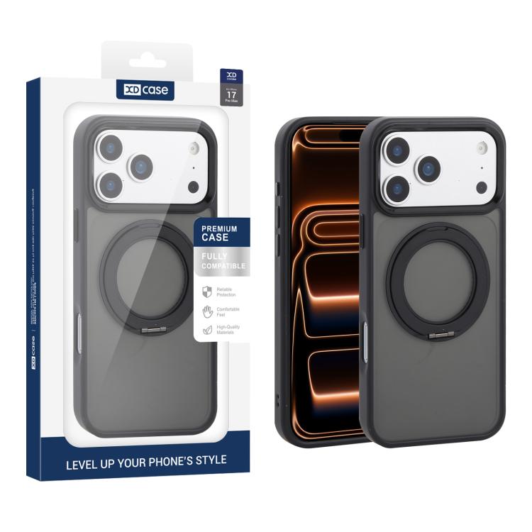 Coque de téléphone magnétique XDcase YADUN avec béquille rotative, pour iPhone 17 Pro Max, pour iPhone 17 Pro