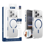 Coque de téléphone XDcase magnétique, antichoc et transparente givrée, Pour iPhone 17 Pro Max, Pour iPhone 17 Pro, Pour iPhone 17