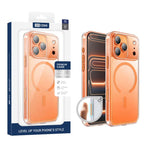 Coque de téléphone XDcase magnétique, antichoc et transparente givrée, Pour iPhone 17 Pro Max, Pour iPhone 17 Pro, Pour iPhone 17