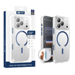 Coque de téléphone XDcase magnétique, antichoc et transparente givrée, Pour iPhone 17 Pro Max, Pour iPhone 17 Pro, Pour iPhone 17