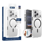 Coque de téléphone XDcase magnétique, antichoc et transparente givrée, Pour iPhone 17 Pro Max, Pour iPhone 17 Pro, Pour iPhone 17