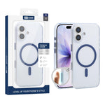 Coque de téléphone XDcase magnétique, antichoc et transparente givrée, Pour iPhone 17 Pro Max, Pour iPhone 17 Pro, Pour iPhone 17