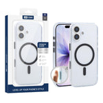Coque de téléphone XDcase magnétique, antichoc et transparente givrée, Pour iPhone 17 Pro Max, Pour iPhone 17 Pro, Pour iPhone 17