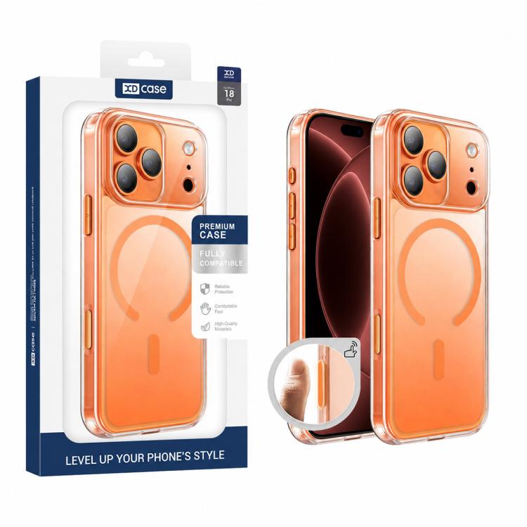 Coque de téléphone XDcase magnétique, antichoc et transparente givrée, Pour iPhone 17 Pro Max, Pour iPhone 17 Pro, Pour iPhone 17