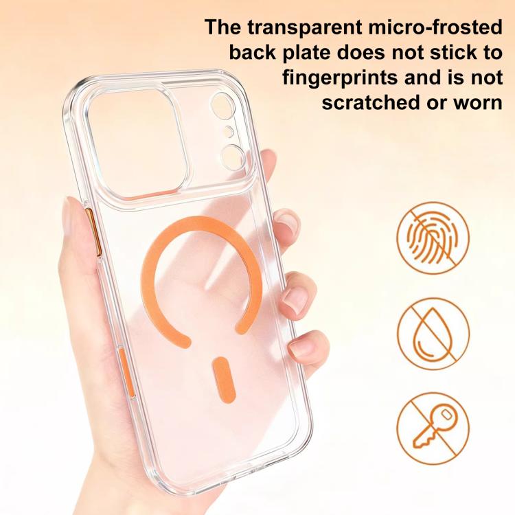 Coque de téléphone XDcase magnétique, antichoc et transparente givrée, Pour iPhone 17 Pro Max, Pour iPhone 17 Pro, Pour iPhone 17