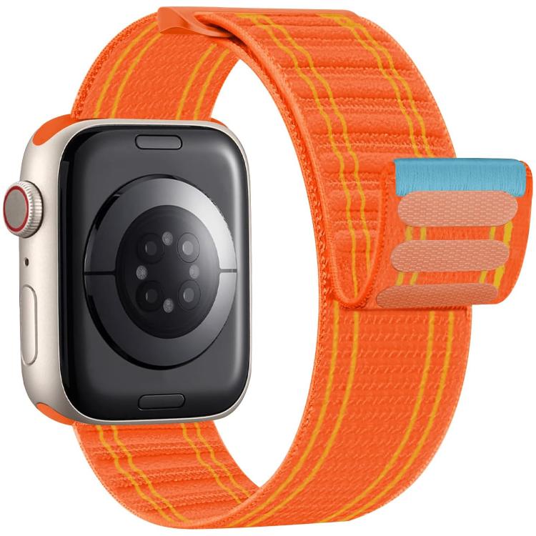xDfind Bracelet de montre en nylon tissé à boucle auto-agrippante, pour Apple Watch 42 / 44 / 45 / 46 / 49 mm, pour Apple Watch 38 / 40 / 41 / S11 42 mm