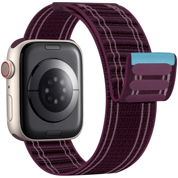 xDfind Bracelet de montre en nylon tissé à boucle auto-agrippante, pour Apple Watch 42 / 44 / 45 / 46 / 49 mm, pour Apple Watch 38 / 40 / 41 / S11 42 mm
