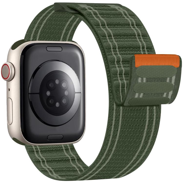 xDfind Bracelet de montre en nylon tissé à boucle auto-agrippante, pour Apple Watch 42 / 44 / 45 / 46 / 49 mm, pour Apple Watch 38 / 40 / 41 / S11 42 mm