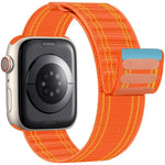 xDfind Bracelet de montre en nylon tissé à boucle auto-agrippante, pour Apple Watch 42 / 44 / 45 / 46 / 49 mm, pour Apple Watch 38 / 40 / 41 / S11 42 mm