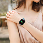 xDfind Bracelet de montre en nylon tissé à boucle auto-agrippante, pour Apple Watch 42 / 44 / 45 / 46 / 49 mm, pour Apple Watch 38 / 40 / 41 / S11 42 mm