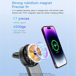 Chargeur sans fil magnétique 3 en 1 TOTU CW-1-W pour téléphone, écouteurs et montre, CW-1-W