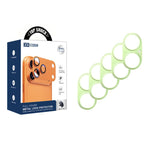 XDcase Lot de 5 protections d'objectif creuses en alliage de titane, pour iPhone 17