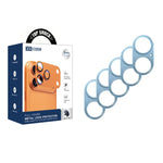 XDcase Lot de 5 protections d'objectif creuses en alliage de titane, pour iPhone 17