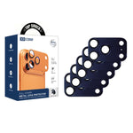 XDcase Film d'objectif d'appareil photo en métal givré à couverture complète 5 pièces, pour iPhone 17 Pro Max, pour iPhone 17 Pro