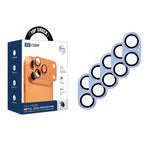 XDcase Lot de 5 films de protection en métal dépoli avec anneau d'objectif pour appareil photo, pour iPhone 17