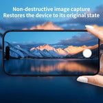 XDcase Lot de 5 films de protection en métal dépoli avec anneau d'objectif pour appareil photo, pour iPhone 17