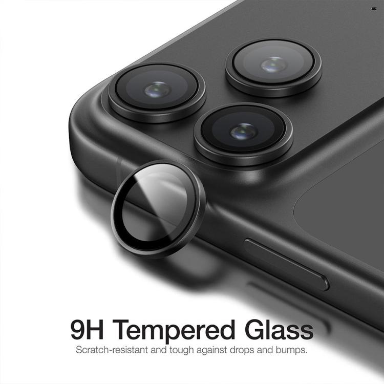 XDcase Lot de 5 protections d'objectif d'appareil photo Hawkeye AF + AR avec outil d'alignement, pour iPhone 17 Pro Max, pour iPhone 17 Pro
