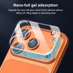 XDcase 5 films de protection transparents intégrés en verre trempé pour appareil photo, pour iPhone 17 Pro Max, pour iPhone 17 Pro, pour iPhone 17, pour iPhone Air