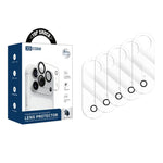 XDcase 5 films de protection transparents intégrés en verre trempé pour appareil photo, pour iPhone 17 Pro Max, pour iPhone 17 Pro, pour iPhone 17, pour iPhone Air