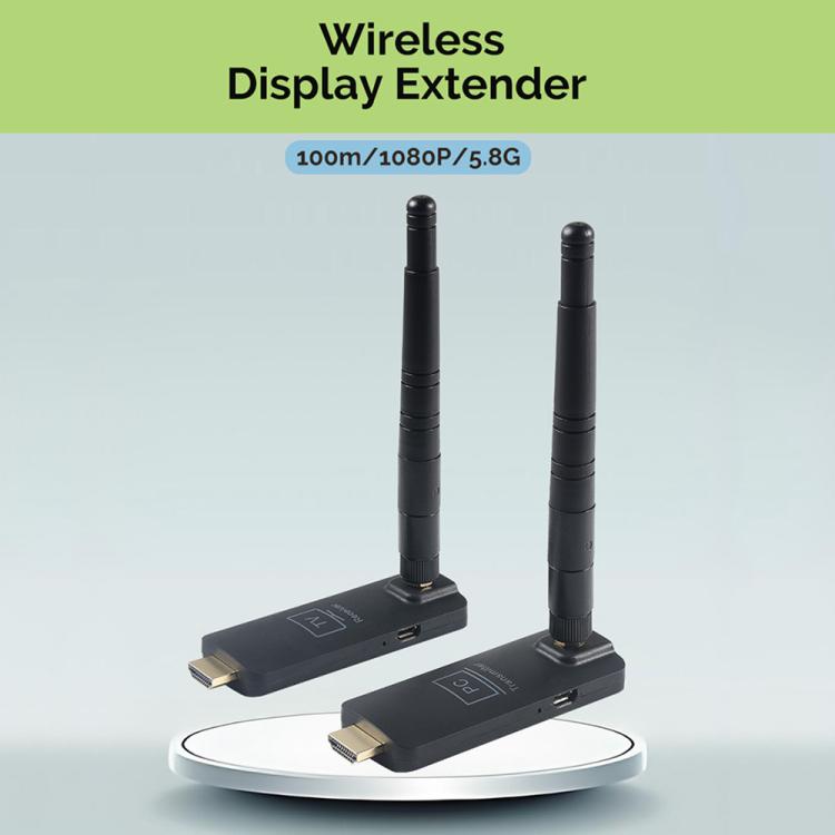 Ensemble émetteur-récepteur de recopie d'écran sans fil 5G Measy AM18052T