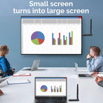 Ensemble émetteur-récepteur de recopie d'écran sans fil 5G Measy AM18052T