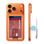 XDcase Support de carte magnétique arrière avec support pour iPhone / Galaxy et plus