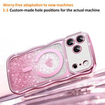Coque de téléphone magnétique en TPU à paillettes avec étoile en diamant, cadre ondulé, galvanisé, pour iPhone 17 Pro Max, pour iPhone 17 Pro, pour iPhone 17, pour iPhone 16 Pro Max, pour iPhone 16 Pro, pour iPhone 16