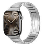 Bracelet de montre à fermoir pliant à une perle en alliage de titane, pour Apple Watch 46mm / 49mm / 45mm / 44mm, pour Apple Watch 42mm / 41mm / 40mm / 38mm