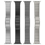 Bracelet de montre à fermoir pliant à une perle en alliage de titane, pour Apple Watch 46mm / 49mm / 45mm / 44mm, pour Apple Watch 42mm / 41mm / 40mm / 38mm