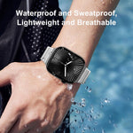 Bracelet de montre à fermoir pliant à une perle en alliage de titane, pour Apple Watch 46mm / 49mm / 45mm / 44mm, pour Apple Watch 42mm / 41mm / 40mm / 38mm