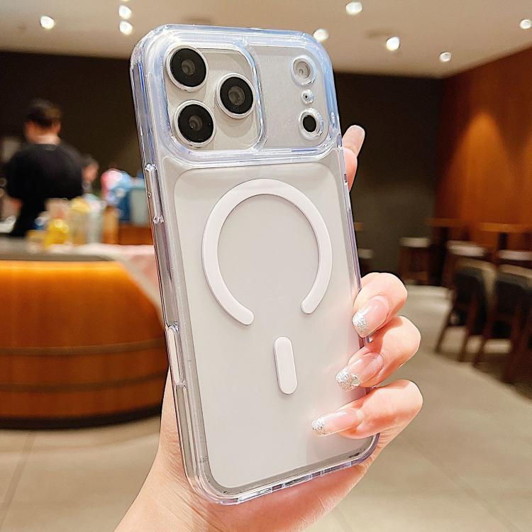 Étui magnétique dépoli en TPU hybride pour téléphone PC avec clé de détection IA, pour iPhone 17 Pro Max, pour iPhone 17 Pro, pour iPhone 17, pour iPhone Air, pour iPhone 16 Pro Max, pour iPhone 16 Pro, pour iPhone 16