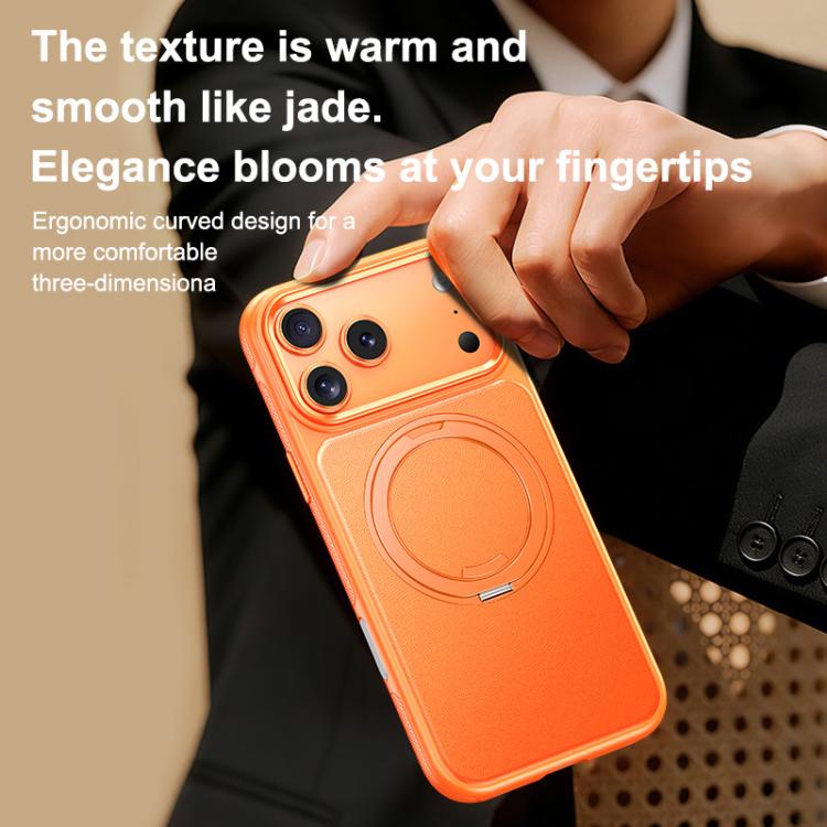 Étui de téléphone en cuir avec support magnétique rotatif à 360 degrés, pour iPhone 17 Pro Max, pour iPhone 17 Pro, pour iPhone 17, pour iPhone Air, pour iPhone 16 Pro Max, pour iPhone 16 Pro, pour iPhone 16 Plus, pour iPhone 16