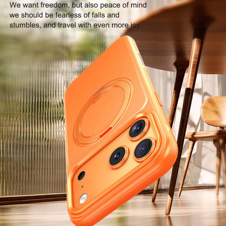 Étui de téléphone en cuir avec support magnétique rotatif à 360 degrés, pour iPhone 17 Pro Max, pour iPhone 17 Pro, pour iPhone 17, pour iPhone Air, pour iPhone 16 Pro Max, pour iPhone 16 Pro, pour iPhone 16 Plus, pour iPhone 16