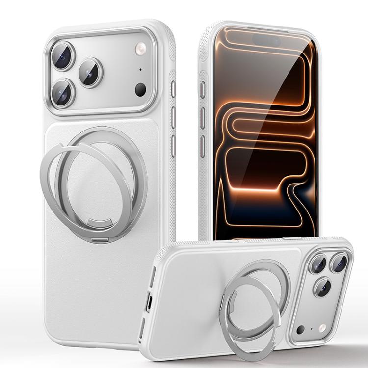 Étui de téléphone en cuir avec support magnétique rotatif à 360 degrés, pour iPhone 17 Pro Max, pour iPhone 17 Pro, pour iPhone 17, pour iPhone Air, pour iPhone 16 Pro Max, pour iPhone 16 Pro, pour iPhone 16 Plus, pour iPhone 16