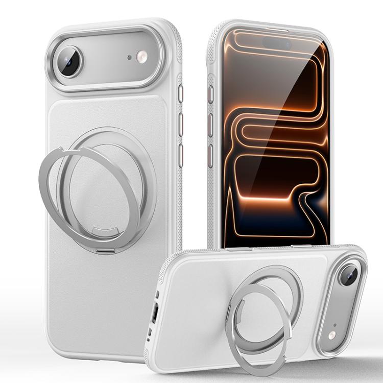 Étui de téléphone en cuir avec support magnétique rotatif à 360 degrés, pour iPhone 17 Pro Max, pour iPhone 17 Pro, pour iPhone 17, pour iPhone Air, pour iPhone 16 Pro Max, pour iPhone 16 Pro, pour iPhone 16 Plus, pour iPhone 16