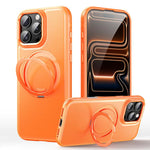 Étui de téléphone en cuir avec support magnétique rotatif à 360 degrés, pour iPhone 17 Pro Max, pour iPhone 17 Pro, pour iPhone 17, pour iPhone Air, pour iPhone 16 Pro Max, pour iPhone 16 Pro, pour iPhone 16 Plus, pour iPhone 16