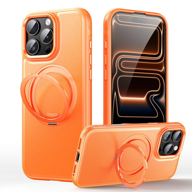 Étui de téléphone en cuir avec support magnétique rotatif à 360 degrés, pour iPhone 17 Pro Max, pour iPhone 17 Pro, pour iPhone 17, pour iPhone Air, pour iPhone 16 Pro Max, pour iPhone 16 Pro, pour iPhone 16 Plus, pour iPhone 16