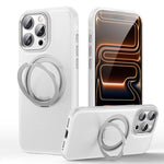 Étui de téléphone en cuir avec support magnétique rotatif à 360 degrés, pour iPhone 17 Pro Max, pour iPhone 17 Pro, pour iPhone 17, pour iPhone Air, pour iPhone 16 Pro Max, pour iPhone 16 Pro, pour iPhone 16 Plus, pour iPhone 16