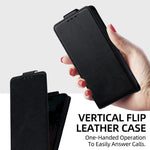 Étui de téléphone en cuir vegan uni avec rabat vertical et chaîne bandoulière, pour iPhone 11 Pro Max, pour iPhone 11, pour iPhone 11 Pro