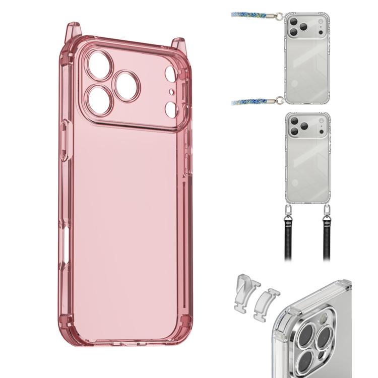Coque de téléphone antichoc XDcase Candy DIY détachable avec trou de lanière, Pour iPhone 17 Pro Max, Pour iPhone 17 Pro, Pour iPhone 17, Pour iPhone Air, Pour iPhone 16 Pro Max, Pour iPhone 16 Pro, Pour iPhone 16 Plus, Pour iPhone 16