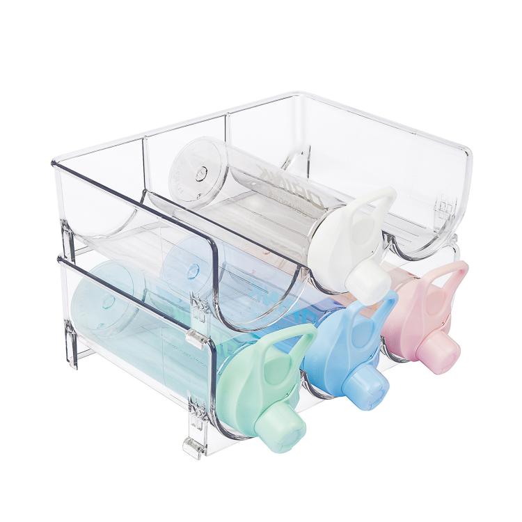 Range-bouteilles pour réfrigérateur en PET transparent de qualité alimentaire