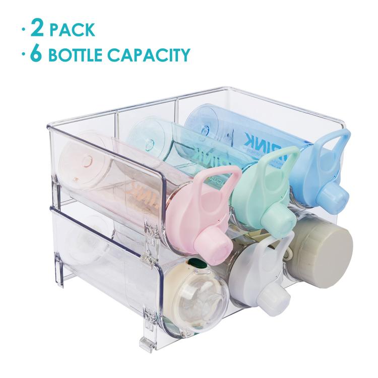 Range-bouteilles pour réfrigérateur en PET transparent de qualité alimentaire