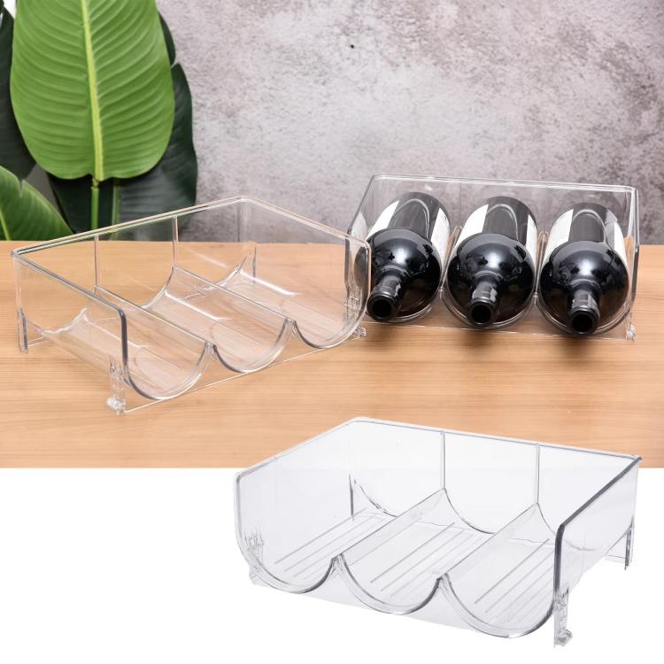 Range-bouteilles pour réfrigérateur en PET transparent de qualité alimentaire