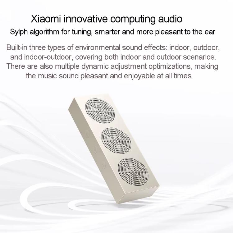Haut-parleur Bluetooth portable original Xiaomi, étanche IP66, haut-parleur de bureau