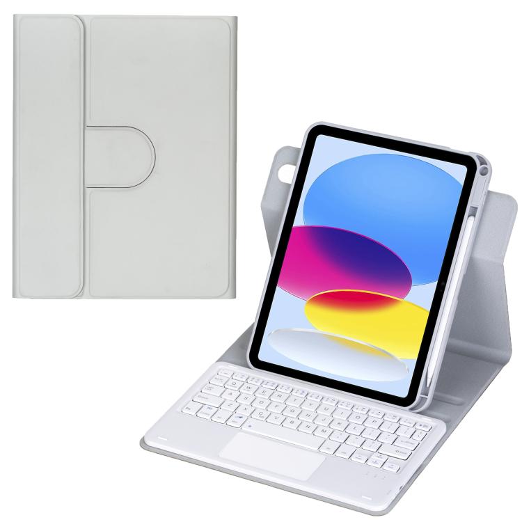 360-degree Rotation Bluetooth Keyboard Leather Tablet Case with Touchpad, For iPad Pro 11 2025 / 2024, For iPad 2025 / 2022, For iPad Air 11 2025 / iPad Pro 11 2022, For iPad 10.2 2021 / 2019 / iPad Air 3