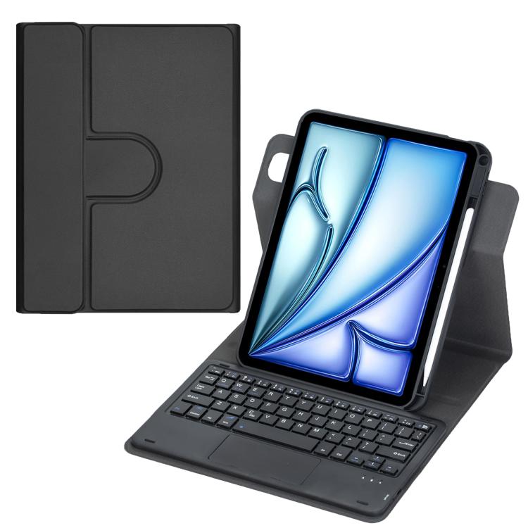 360-degree Rotation Bluetooth Keyboard Leather Tablet Case with Touchpad, For iPad Pro 11 2025 / 2024, For iPad 2025 / 2022, For iPad Air 11 2025 / iPad Pro 11 2022, For iPad 10.2 2021 / 2019 / iPad Air 3