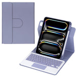 360-degree Rotation Bluetooth Keyboard Leather Tablet Case with Touchpad, For iPad Pro 11 2025 / 2024, For iPad 2025 / 2022, For iPad Air 11 2025 / iPad Pro 11 2022, For iPad 10.2 2021 / 2019 / iPad Air 3