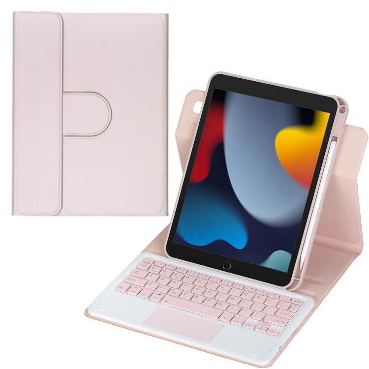 360-degree Rotation Bluetooth Keyboard Leather Tablet Case with Touchpad, For iPad Pro 11 2025 / 2024, For iPad 2025 / 2022, For iPad Air 11 2025 / iPad Pro 11 2022, For iPad 10.2 2021 / 2019 / iPad Air 3
