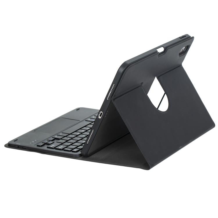 Étui pour tablette en cuir avec clavier Bluetooth rétroéclairé rotatif à 360 degrés et pavé tactile, pour iPad Pro 11 2025 / 2024, pour iPad 2025 / 2022, pour iPad Air 11 2025 / iPad Pro 11 2022, pour iPad 10.2 2021 / 2019 / iPad Air 3